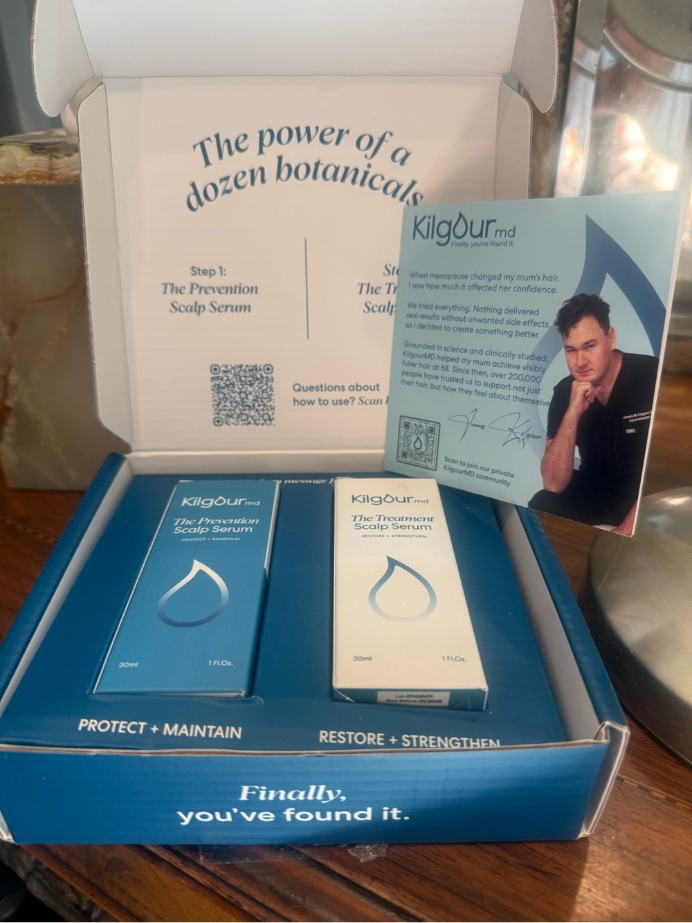 Blue & White Scalp Serum Duo - Prevention & Treatment Set